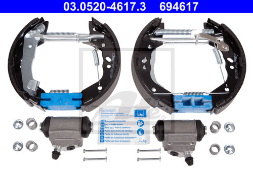 Brake shoe set - shoe, for