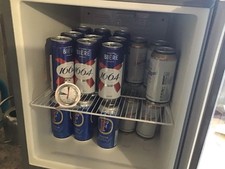  Budweiser Table Top Fridge