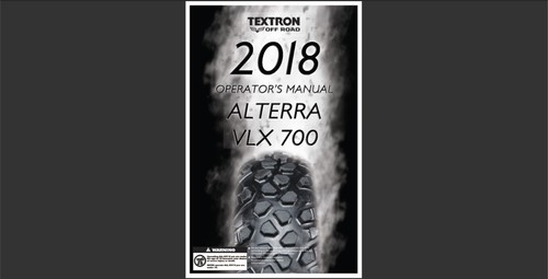 2018 artic cat alterra - alterra, vlx