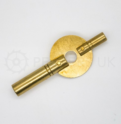 Double ended clock key - ended,