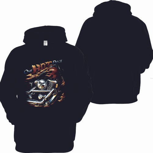 Hoodie hoody biker chopper - chopper, &