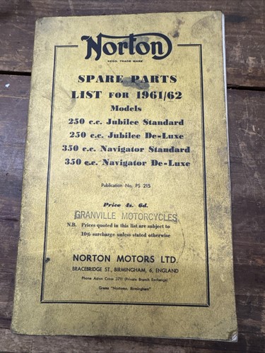 Original norton jubilee - norton,