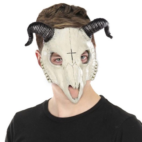 Halloween goat mask - goat, face
