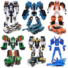 Tobot V Galaxy Detectives Transform Robot Figure Tank Beast Trail Car Truck Toy