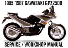 1985-1987 Kawasaki GPZ250R GPZ