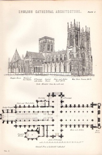 1880 print architecture - print, ~