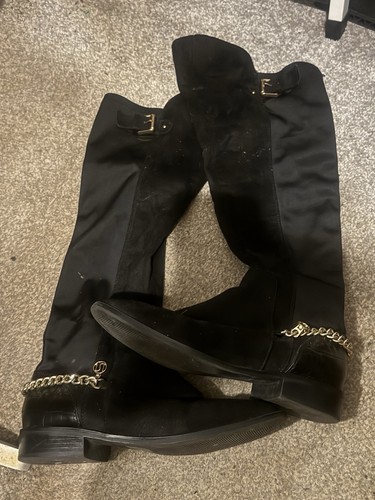 River island black faux - river,