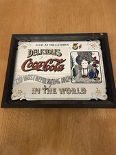 coca cola vintage mirror