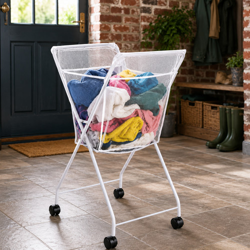 Bend laundry trolley - laundry,