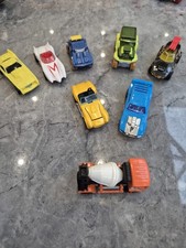 Toy cars Small Bundle, Hotwheels, Mattel And Matchbox Cement Mixer.