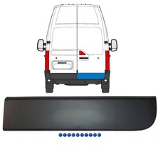 Renault Master Plastic Protective Moulding Strip Rear Door Trim RIGHT O/S 2010+