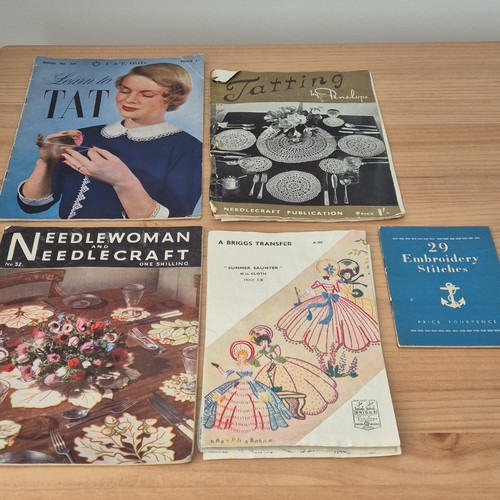 Vintage needlecraft booklets - vintage,