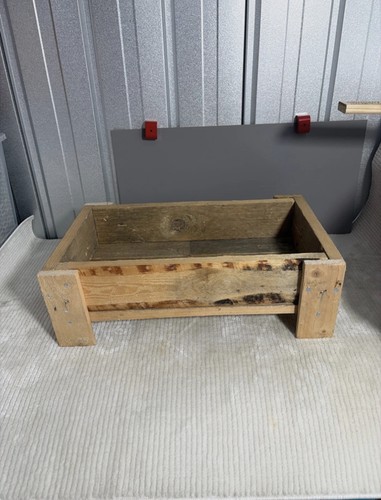 Wooden planter from timber