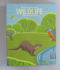 Ring Binder/Album Great British Isles Wildlife 10p coin Collection  EMPTY