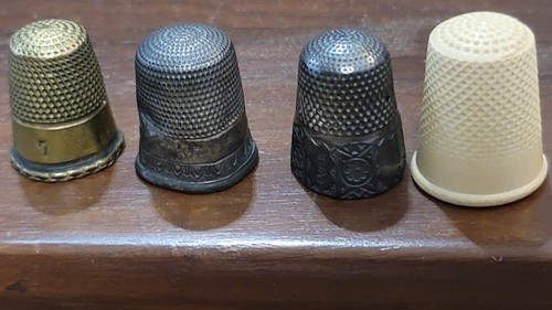 Antique silver gold brass - 4,
