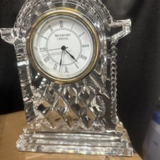 waterford crystal clock 18cm