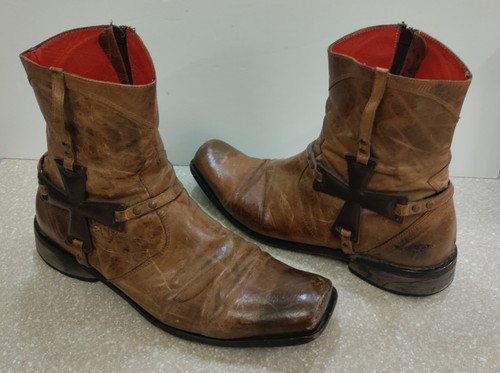 Mark nason leather boots with - mark,