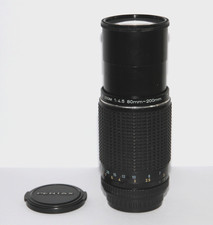 SMC Pentax-M 80-200mm f/4.5 Zoom Telephoto Camera Lens - Pentax K Mount.