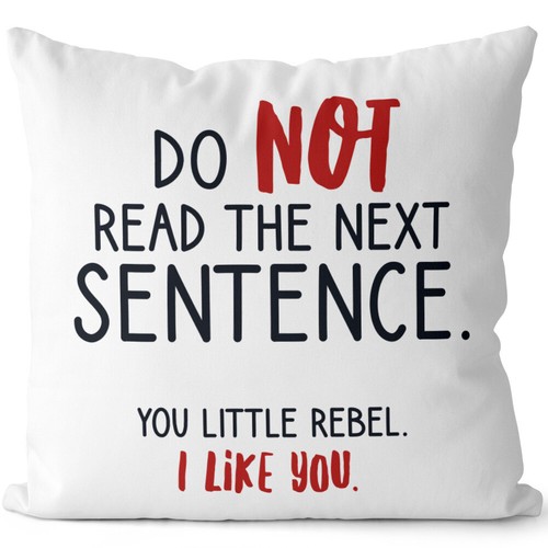 Not read the - read, next