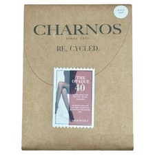 Charnos Recycled Eco Friendly The Opaque 40 Denier Tights Black