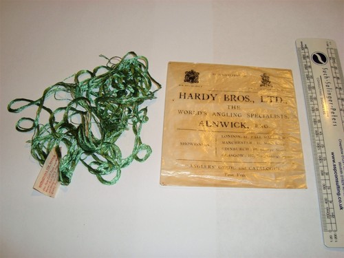 Old hardy fishing pack - old, &