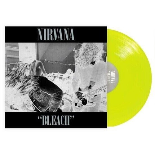 Nirvana bleach neon yellow - nirvana,