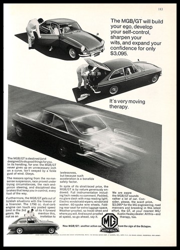 1966 mgb car - car, vintage
