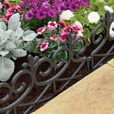 4 x Scroll Garden Edging