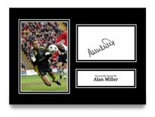 Alan Miller Signed A4 Photo