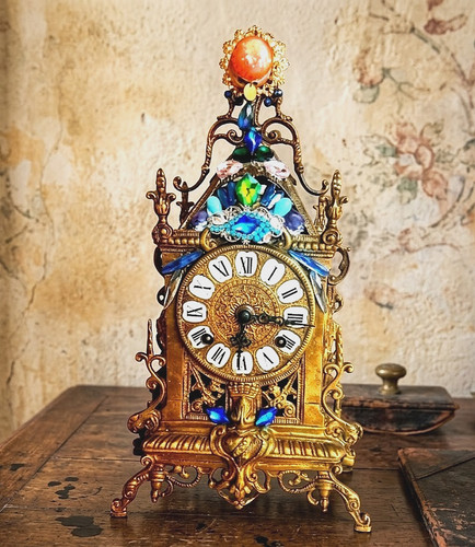 Antique french 1860 gilt - french,