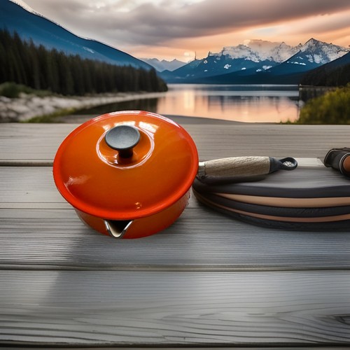 Vintage creuset volcanic - le,