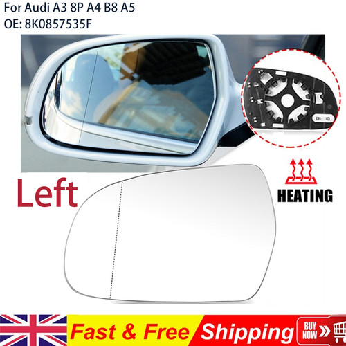 Left wing door mirror - wing, glass