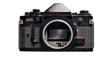 Canon A-1 Black 35mm SLR Film Camera Body Only Ref:1    Read  Add "Faulty"