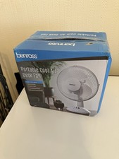 Lloytron F1003WH Stay Cool Desk Fan - 23cm, 22W, White