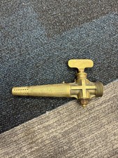 vintage brass beer barrel tap