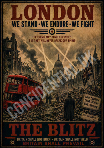 London blitz east - london, end