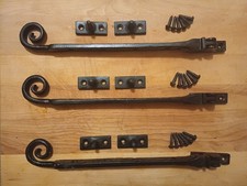 Vintage Cast Iron Window Stays - 3No