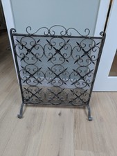 Antique Fire Guard Wrought