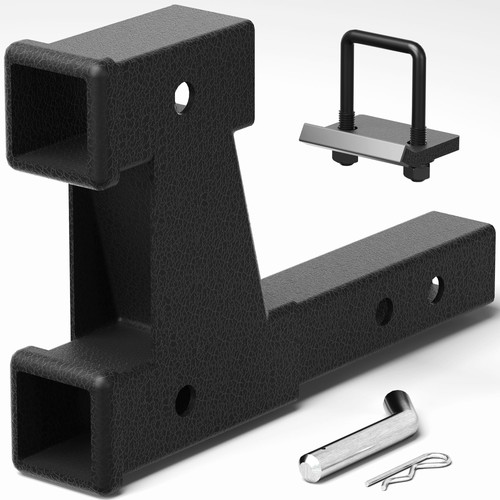 Dual trailer hitch - dual, extension