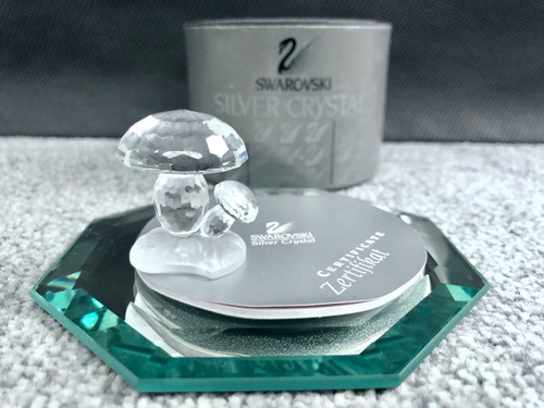 Swarovski crystal mushrooms - swarovski,