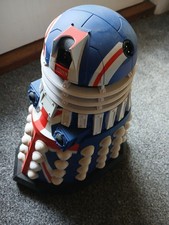 DOCTOR WHO LARGE UNION JACK 50TH ANNIVERSARY DALEK MODEL FIGURE MISSING BITS