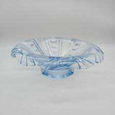 Art Deco Fruit Bowl Blue Art