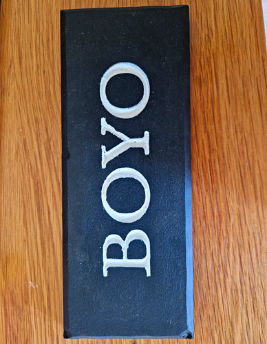 Bespoke wooden name plaque - wooden,