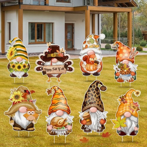 Reusable waterproof gnome yard - waterproof,