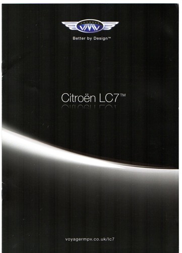 Voyager citroen lc7 - voyager, c2010