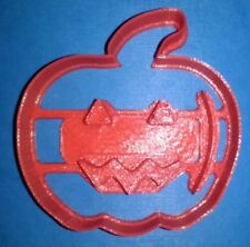 Halloween Pumpkin 2 Cookie Cutter (0068) - 3D Printed - High Quality Red