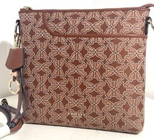 RADLEY BROWN JACQUARD LEATHER