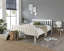 White solid wooden - wooden, frame