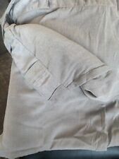  Anthropologie Chenille Feel Curtains Door 50x108 Length Inches Grey New Pair 