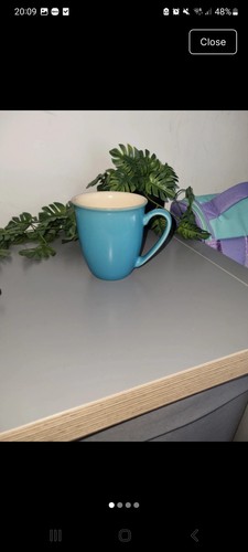 Denby blue turquoise ceramic - turquoise,